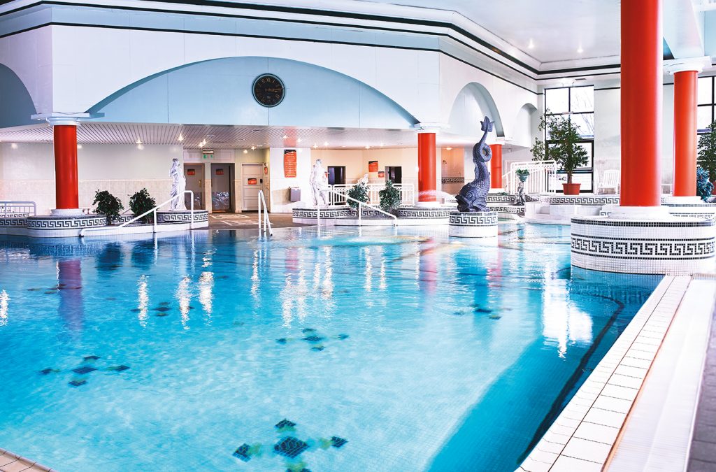 The swimming pool at The Connacht Hotel - Part of The Connacht Hospitality Group