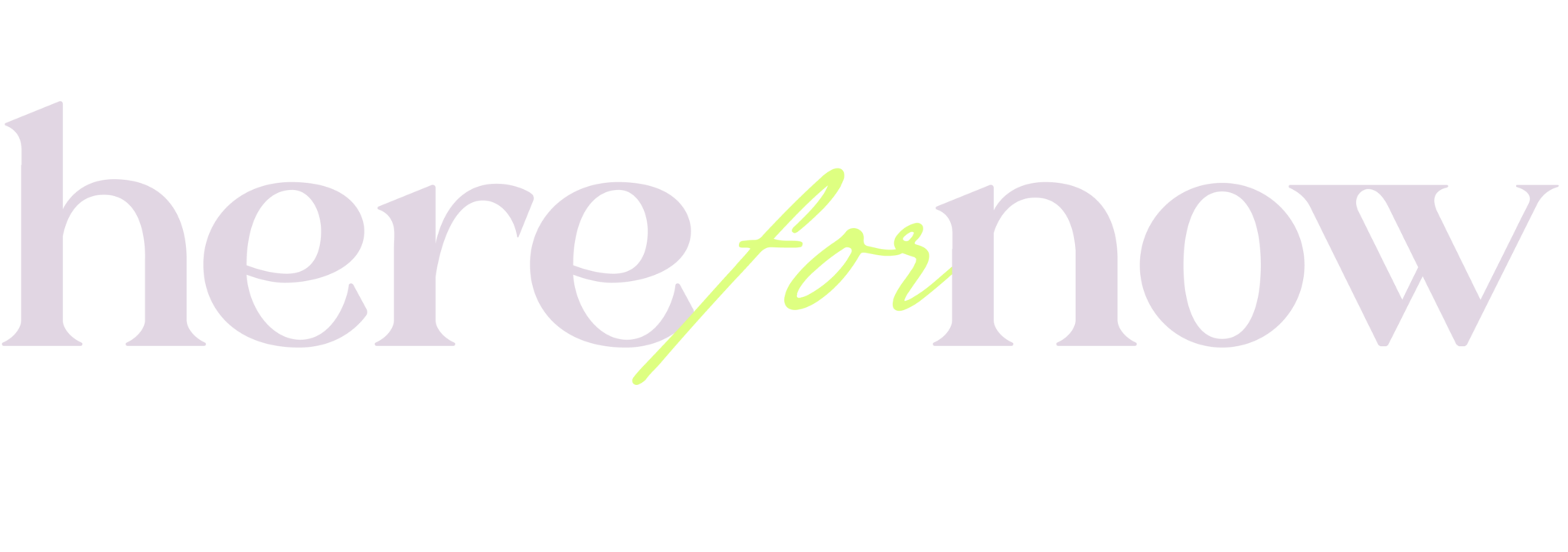 Here For Now - www.chgl.ie